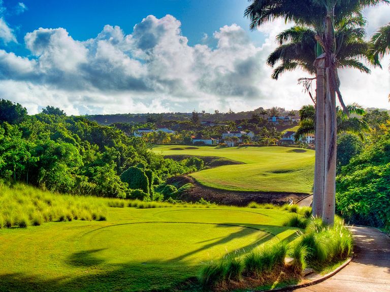 golf in barbados