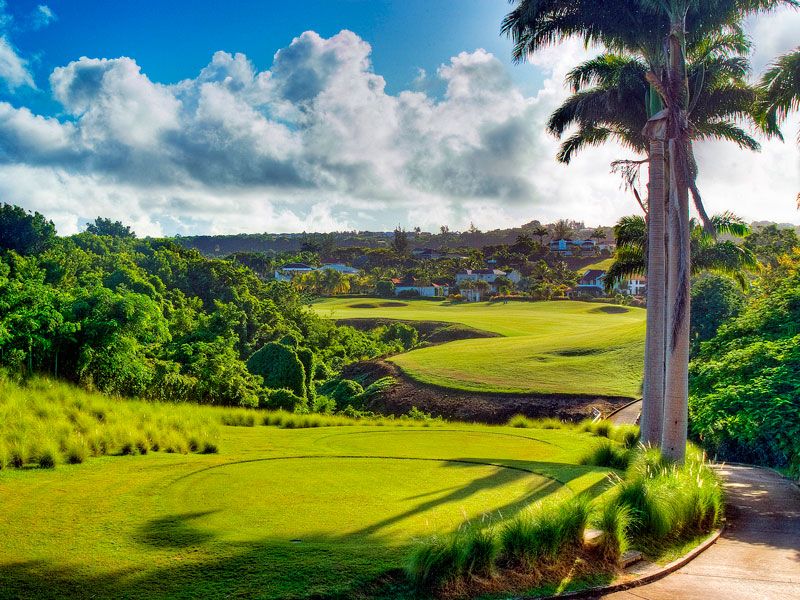 golf in barbados