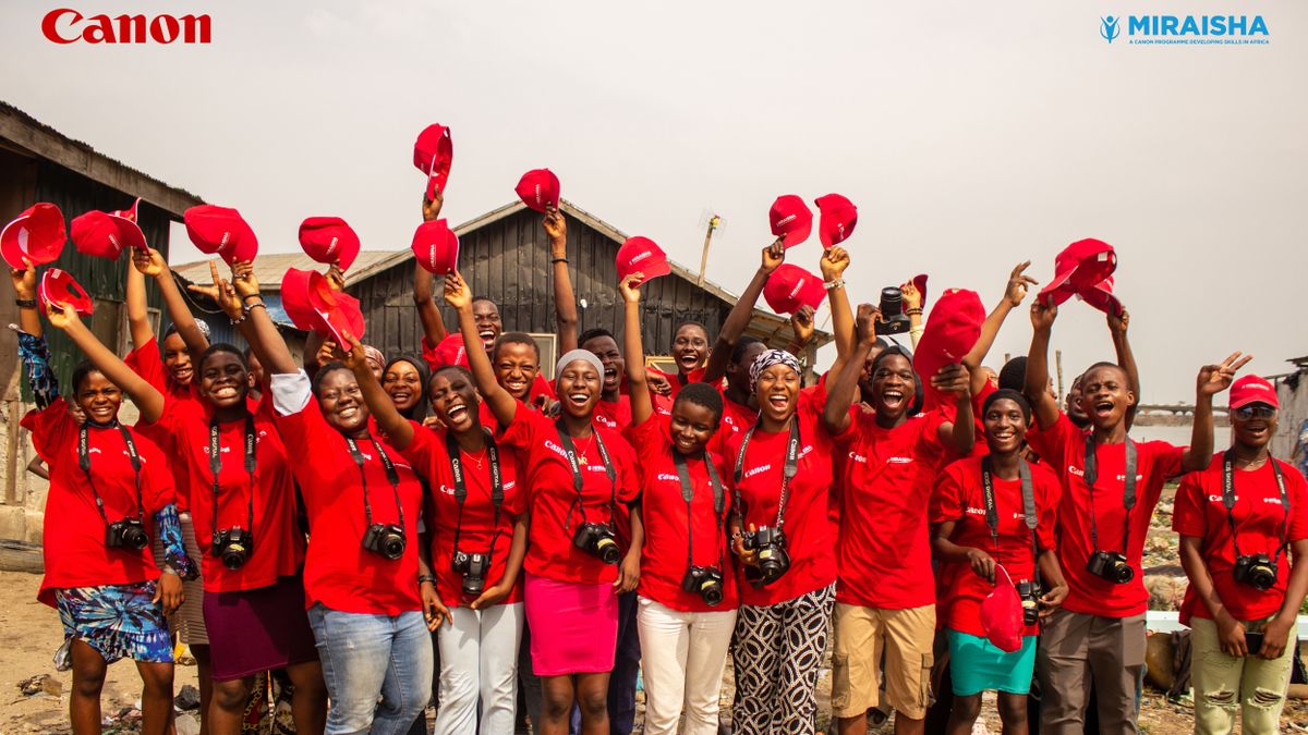 Canon Celebrates 10 Years of Empowering African Youth with the Miraisha Programme