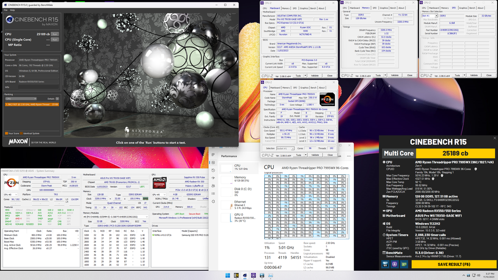 AMD's Threadripper Pro 7995WX Breaks World Records and 1,000W Using ...
