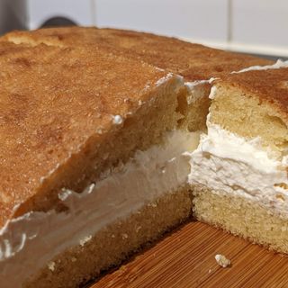 Image of cake made with Breville mixer