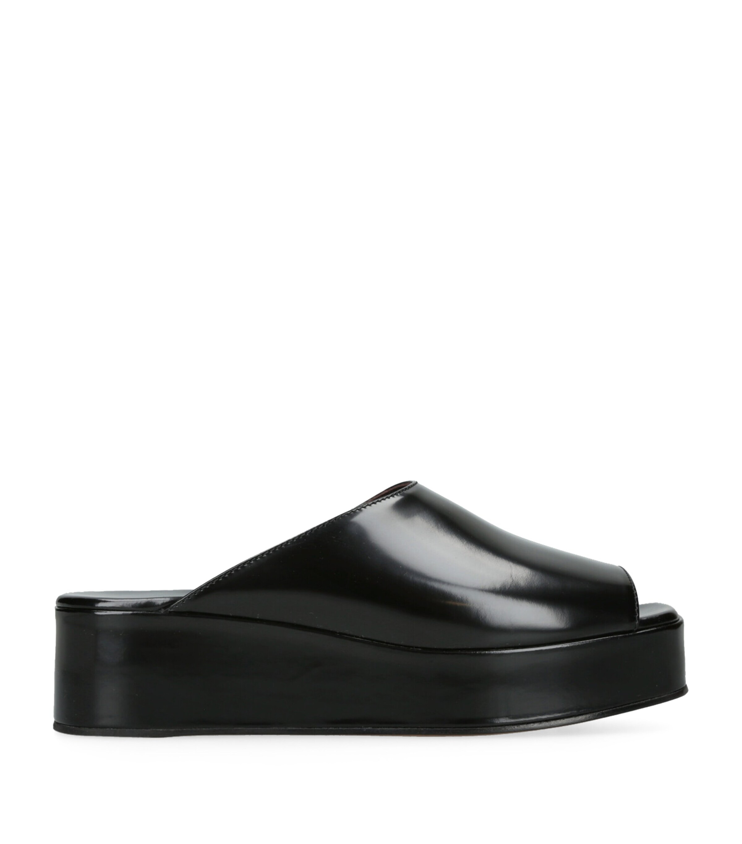 Emi Leather Flatform Sandals 20