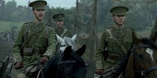 Benedict Cumberbatch and Tom Hiddleston in War Horse