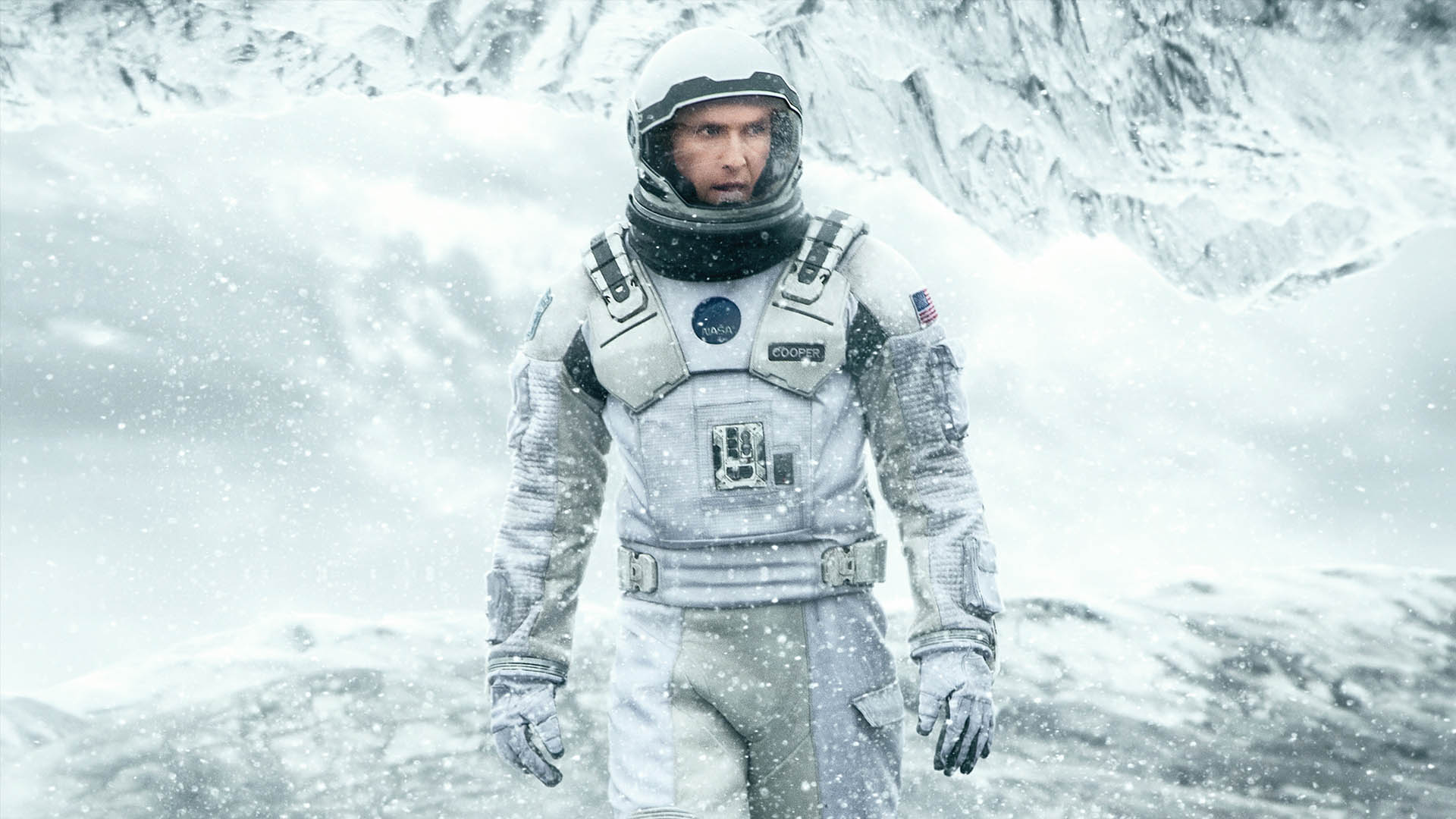 Matthew McConaughey in Interstellar.