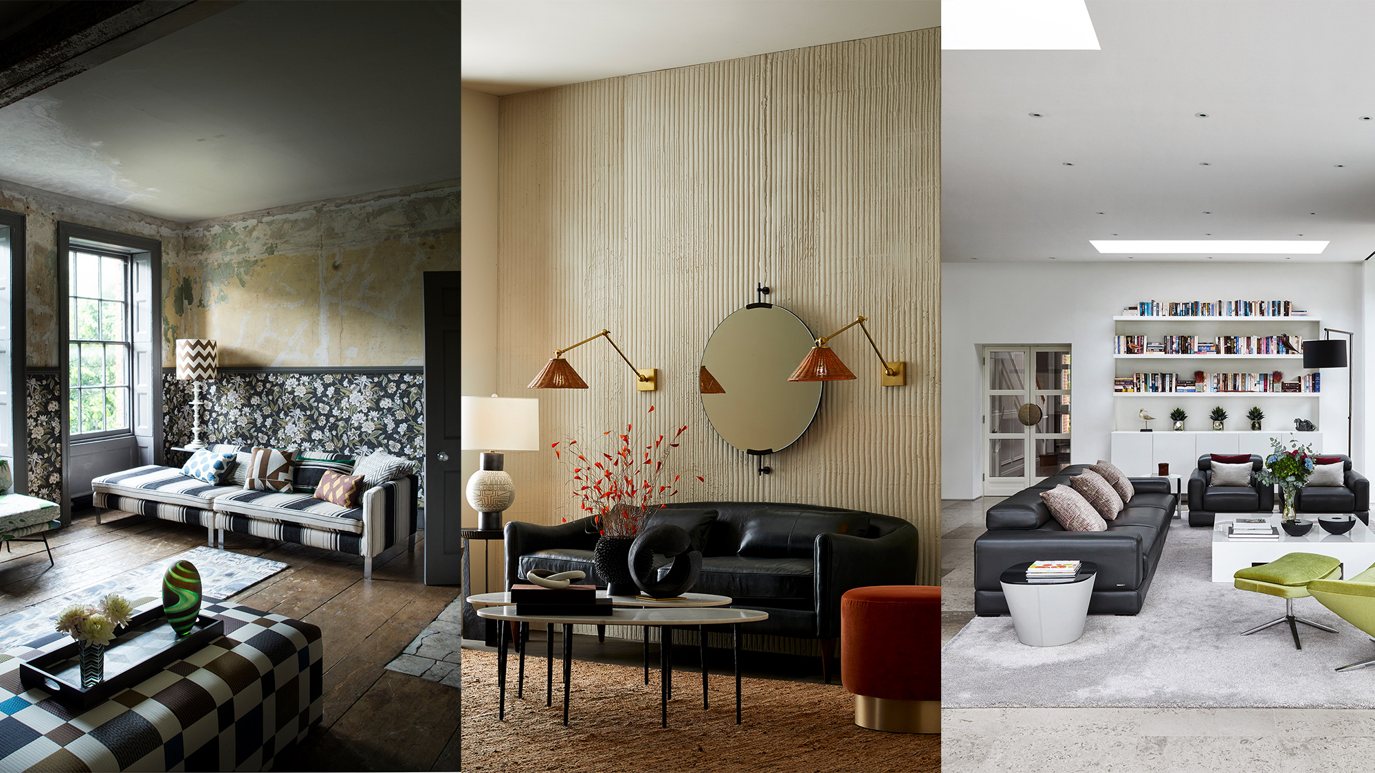Living Room Color Schemes Black Sofa | Bryont Blog
