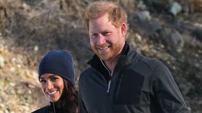 rince Harry, Duke of Sussex and Meghan, Duchess of Sussex attend the Invictus Games One Year To Go Event.