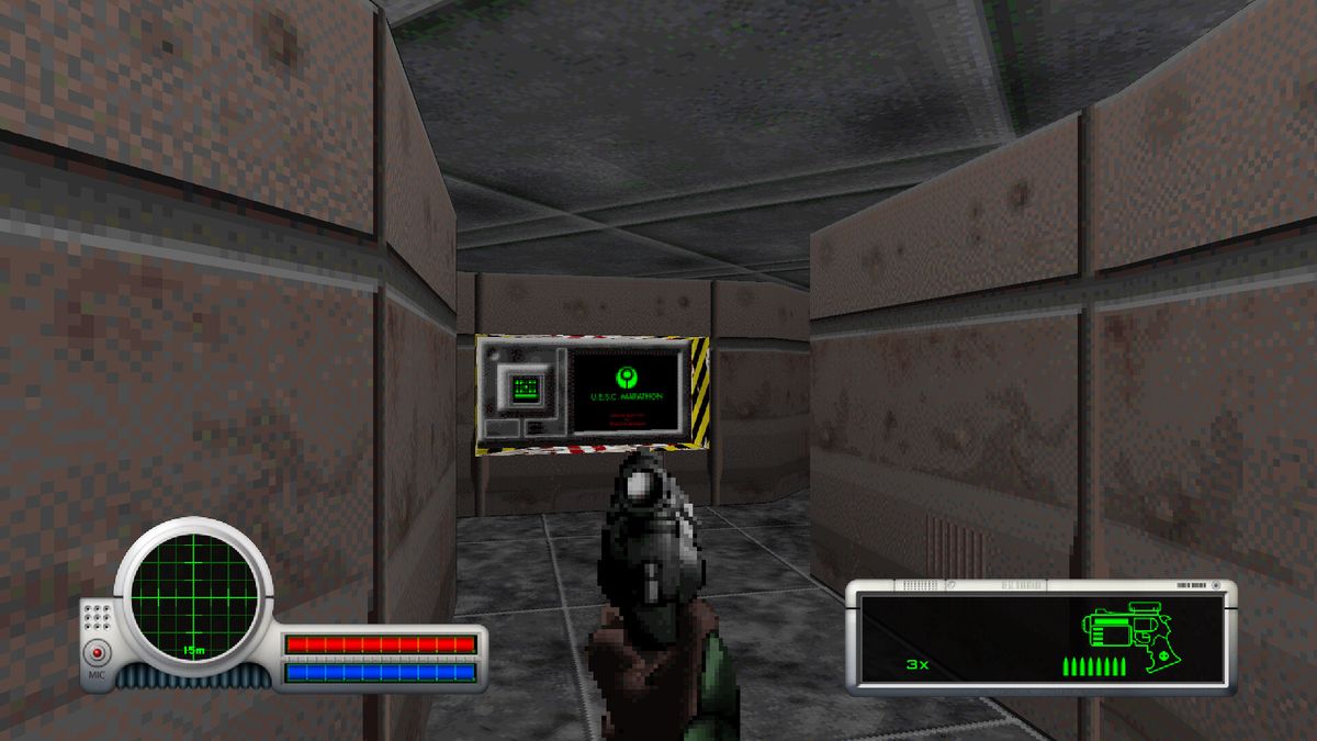 Screenshot from Classic Marathon