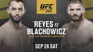 UFC 253 Reyes vs. Blachowicz promo banner