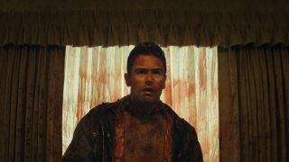 Theo James covered in blood in The Monkey