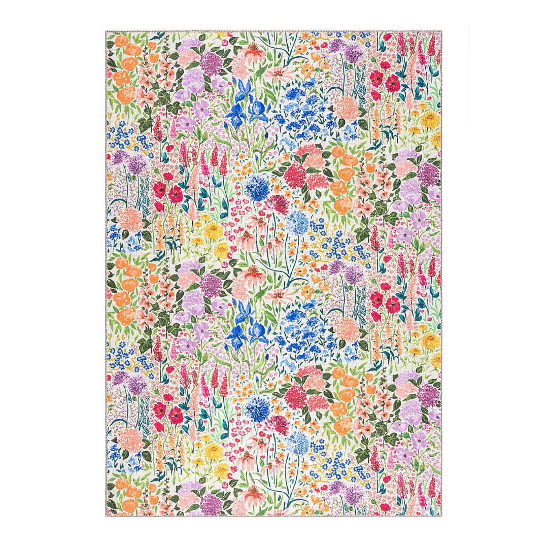 Sophie Robinson Sunshine Flowers Washable Rug