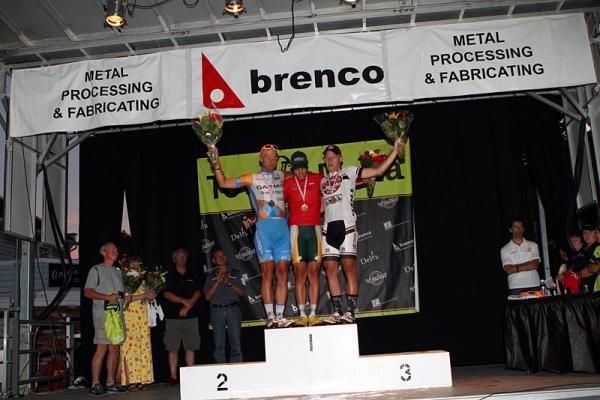 A Red Truck Racer makes the podium