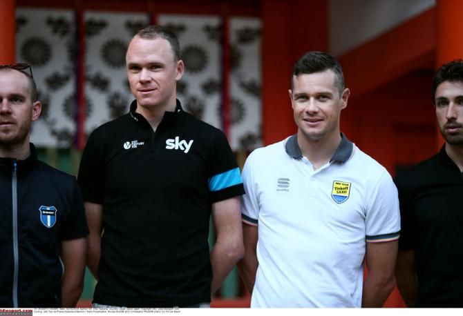 Chris Froome (Team Sky) and Nicolas Roche (Tinkoff Saxo) will be teammates in 2015