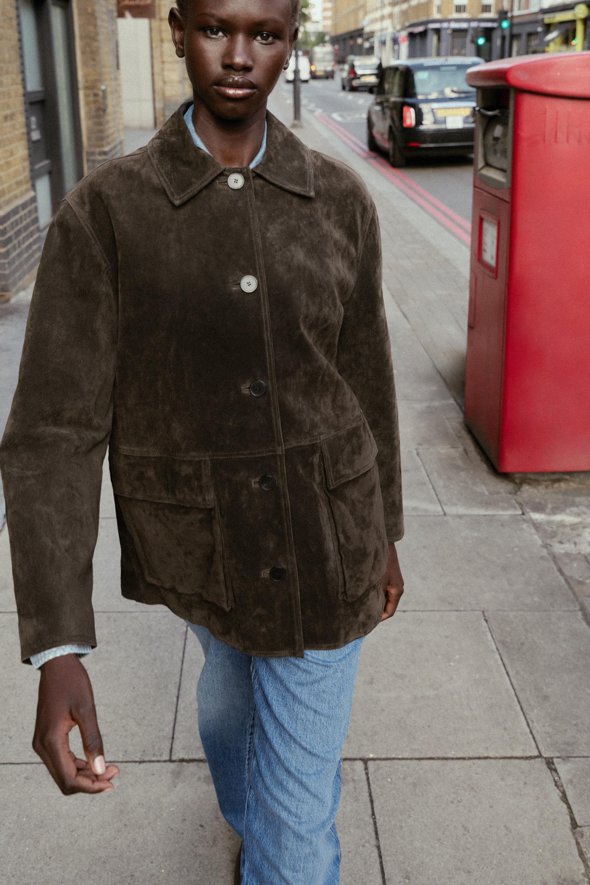 100% Suede Leather Jacket