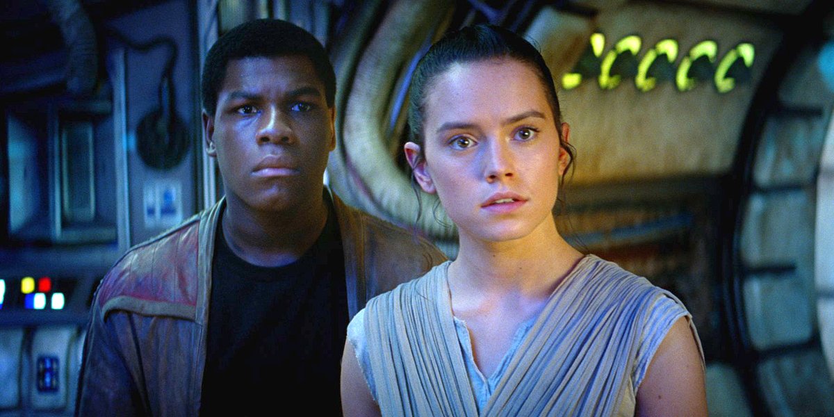 John Boyega and Daisy Ridley Star Wars