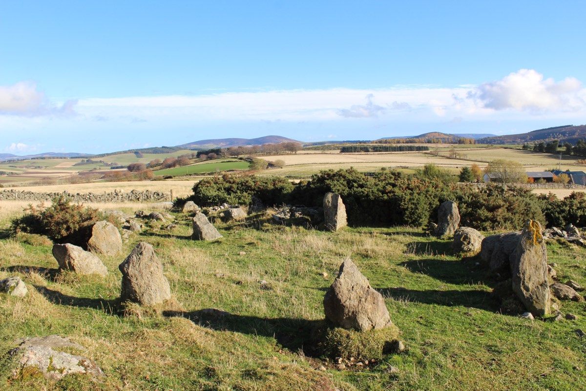 Archaeologists thought this stone circle in Scotland&#039;s Aberdeenshire was more than 3,500 years old. But it is now known to have been built by a farmer in the 1990s.