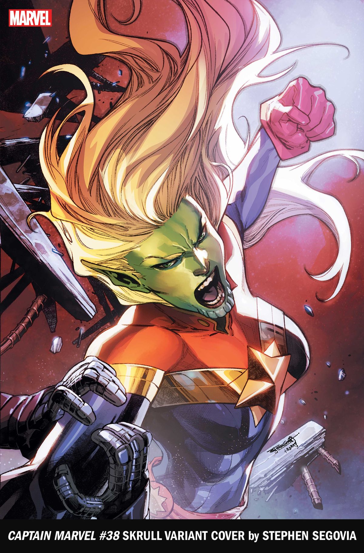 Marvel Comics' Skrull variant cover