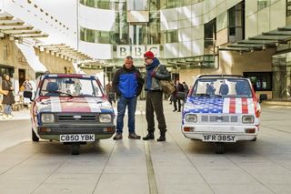 Chris Evans and Matt LeBlanc