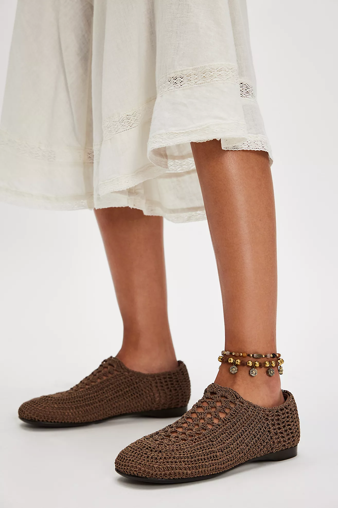 Figure Eight Crochet Flats