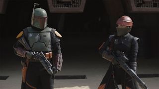 Boba Fett and Fennec Shand in The Book of Boba Fett episode 3