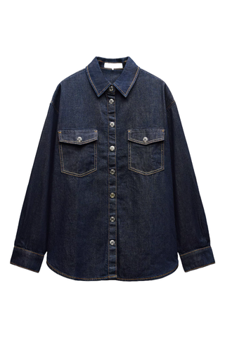 Zara Basic Denim Shirt Z1975