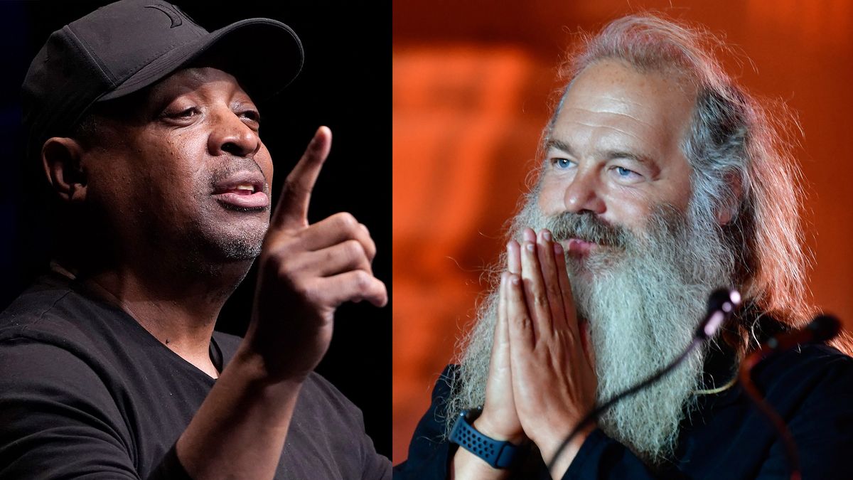 Chuck D and Rick Rubin