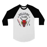 Hellfire Club Raglan baseball tee | $32.99 at Amazon
- Men's fit
- Women's fit
UK price: £15.99 at Amazon