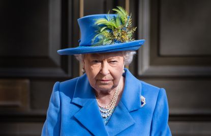 Queen Elizabeth II visits Watergate House to mark the centenary Of GCHQ at Watergate House on February 14, 2019