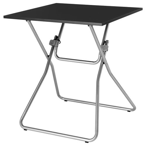 Gunde Folding Table - Black 26 3/8x26 3/8 "