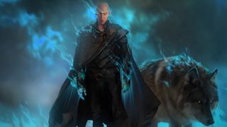 Concept art of Solas for Dragon Age: Dreadwolf