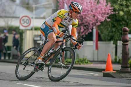 Koroit criterium winner and tour leader Anthony Giacoppo (Genesys Wealth Advisers)