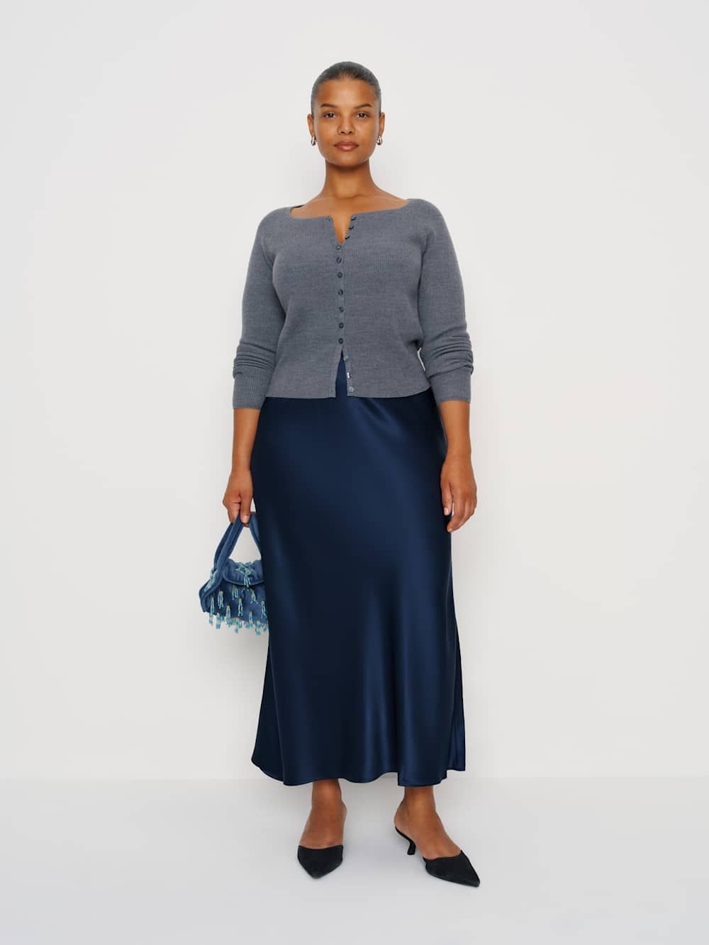 Layla Silk Skirt Es