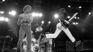 Roger Daltrey (left) and Pete Townshend