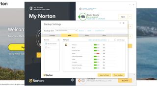 How to use Norton Cloud Backup: Choose file types