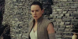 Daisy Ridley is Rey in Star Wars: The Last Jedi