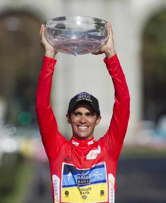 2012 Vuelta a Espana winner Alberto Contador