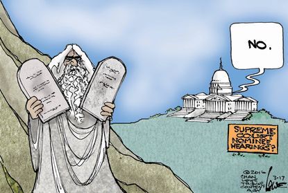 Political cartoon U.S.&nbsp;SCOTUS