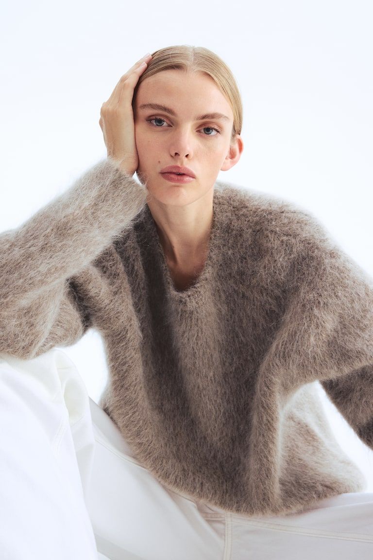 Mohair-Blend Jumper