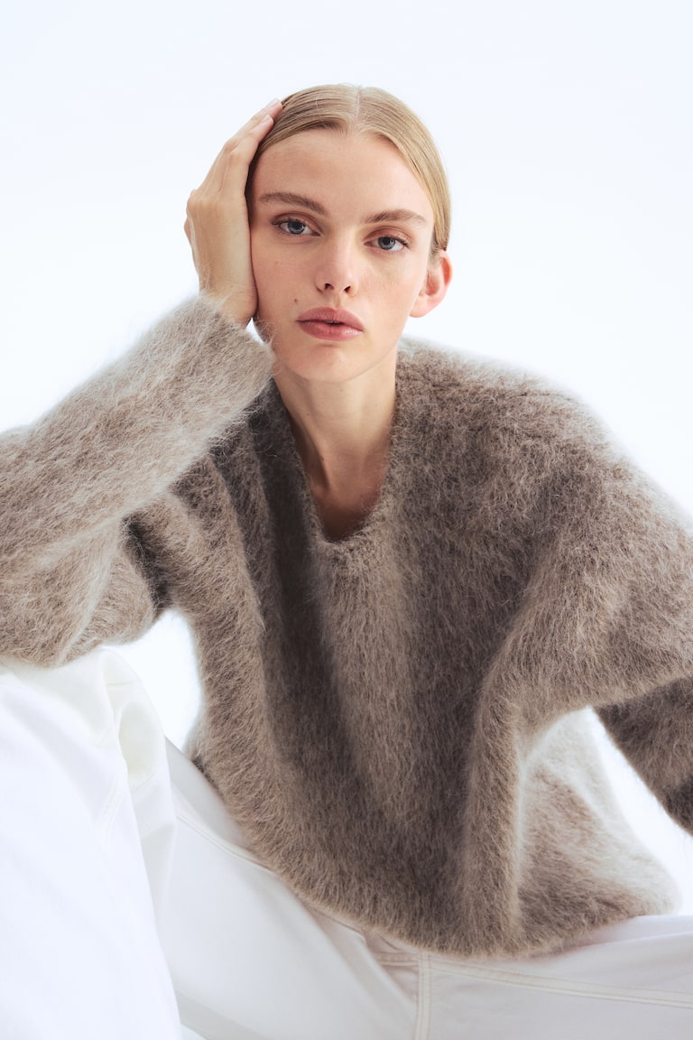 Mohair-Blend Jumper