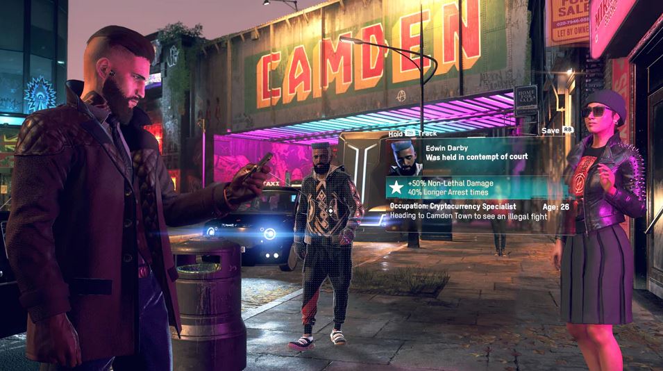 Watch Dogs Legion's Characters