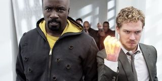 Luke Cage Danny Rand Mike Colter Finn Jones The Defenders Netflix