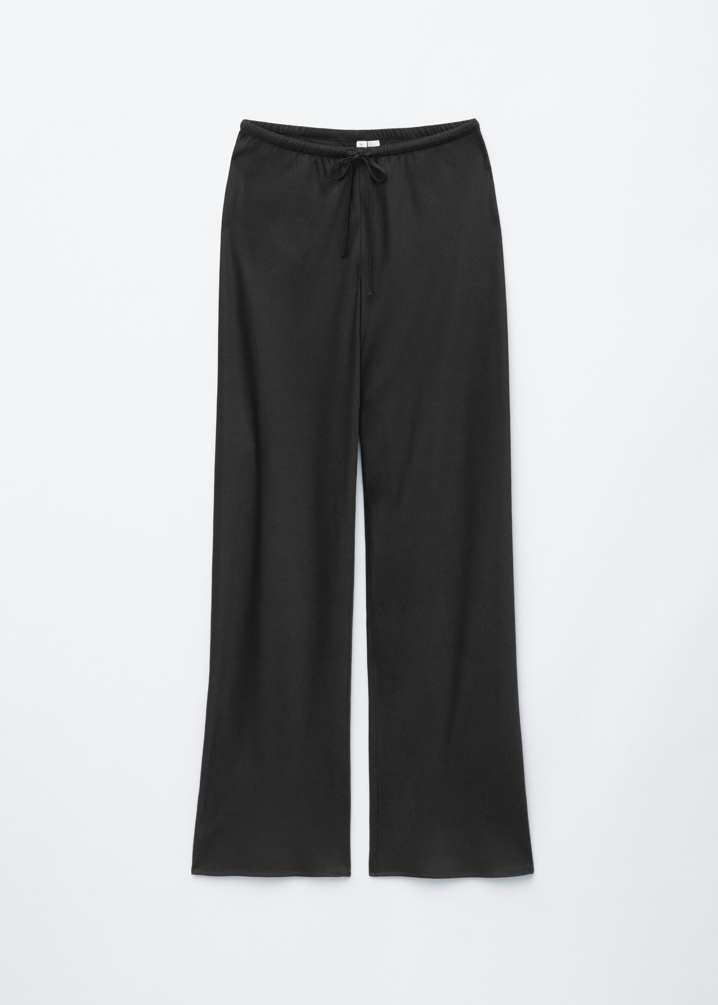 Drawstring Twill Trousers