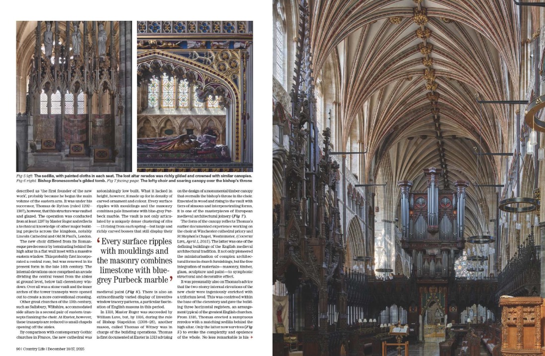 Spreads from Country Life 10 December 2025