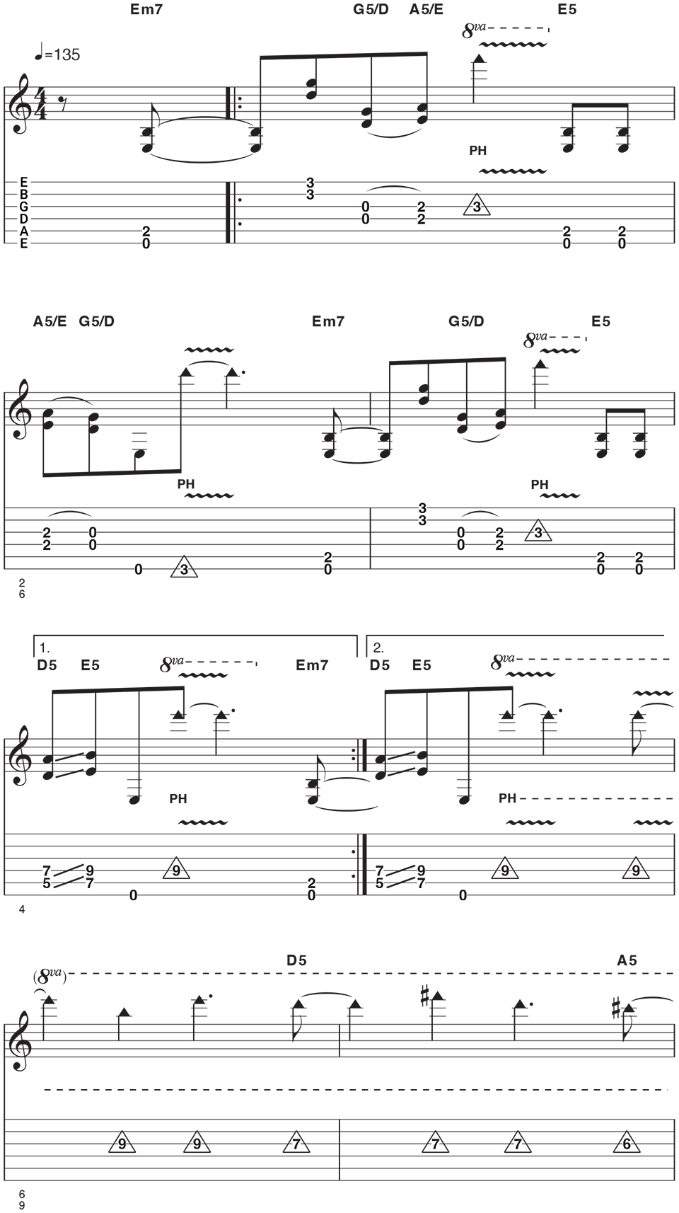 pinched harmonics