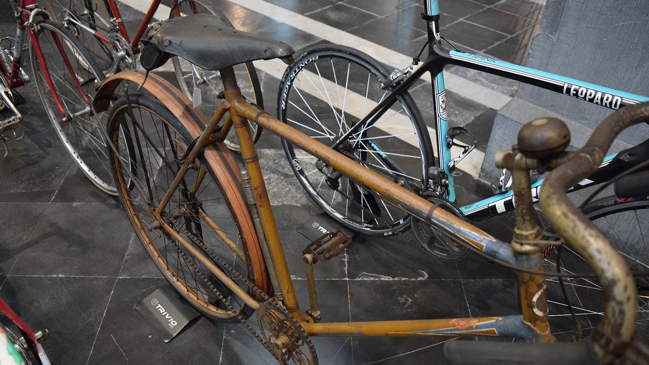 Nicolas Frantz' fixed gear 1927 Tour de France bike