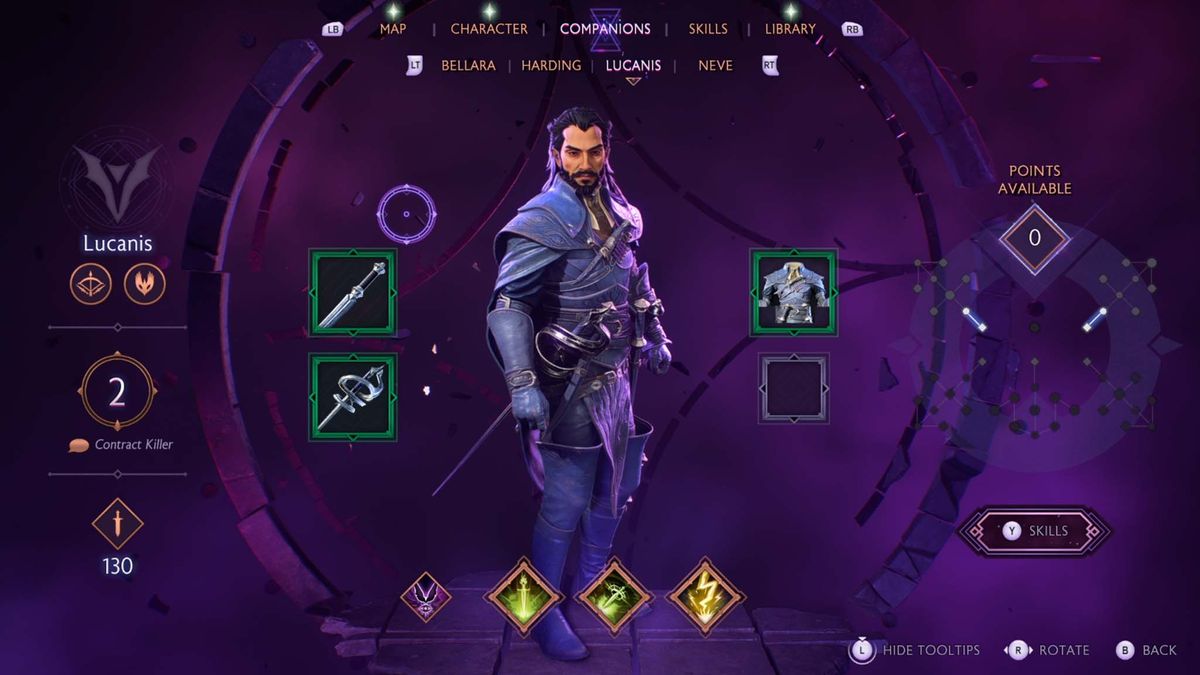 Dragon Age: The Veilguard preview &mdash; Lucanis Dellamorte.