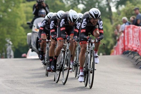 Cervelo TestTeam finished mid-field in 11th place.