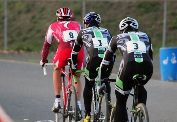 With one lap to go Cannondale had the numbers to win.