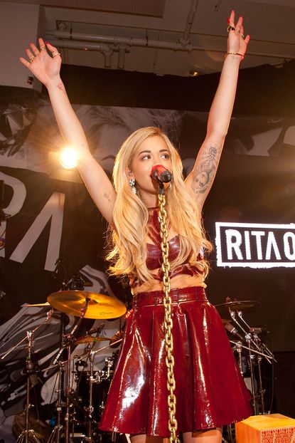 Rita Ora at the Sony Xperia Access launch party