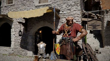 Crimson Abyss Rhett's Request - Rhett at his shop