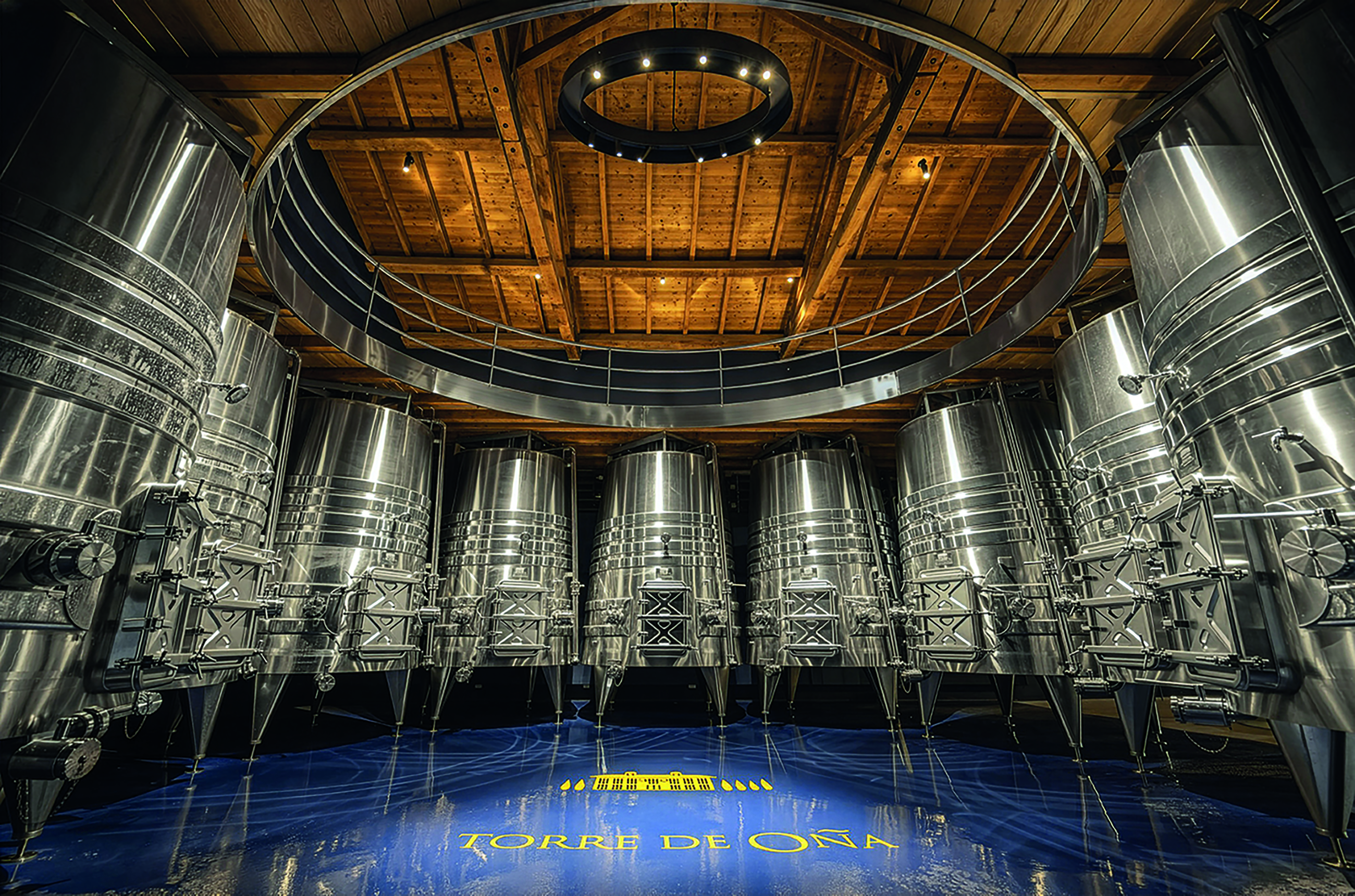 Torre de O&ntilde;a's fermentation vats